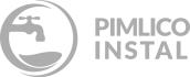Pimlico Instal logo - main logo abbreviated, grey, transparent L